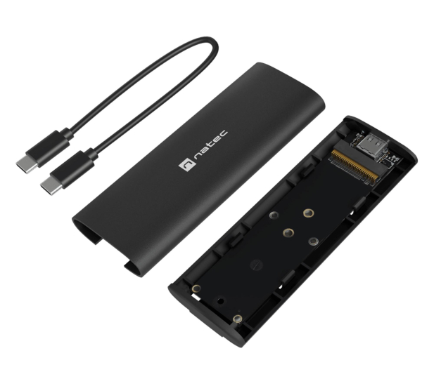 Natec RHINO M.2 NVME LITE USB-C 3.1 GEN 2 ALUMINIUM - 1480423 - zdjęcie 3